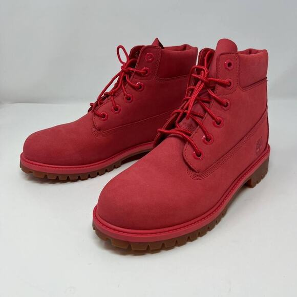 Timberland Shoes - Timberland Women's Limited Release Boots Size 6 Ruby Red Leather Waterproof